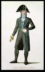Costume of a member of the Institut de France
